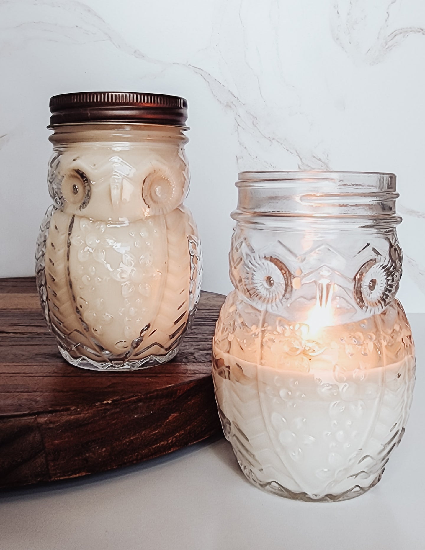 Owl Candles